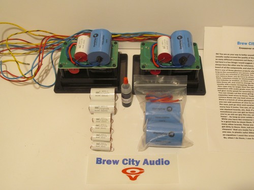Capacitor recap cap kit for - re-cap,