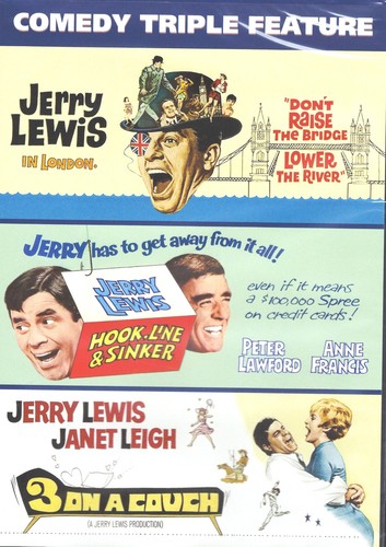 Jerry lewis triple feature dvd - triple,