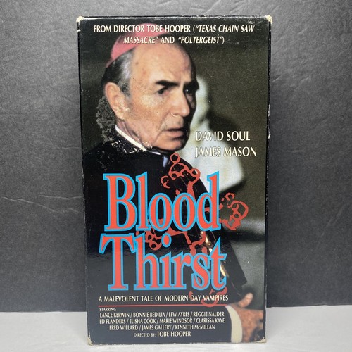 Blood thirst vhs tape 1991 - vhs,
